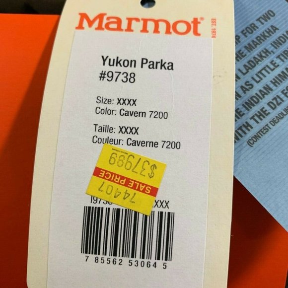 - Marmot Yukon winter  Parka Jacket #9738 - Picture 6 of 11